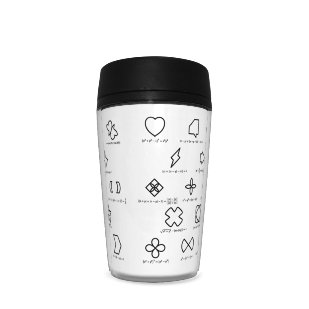 関数アート タンブラー