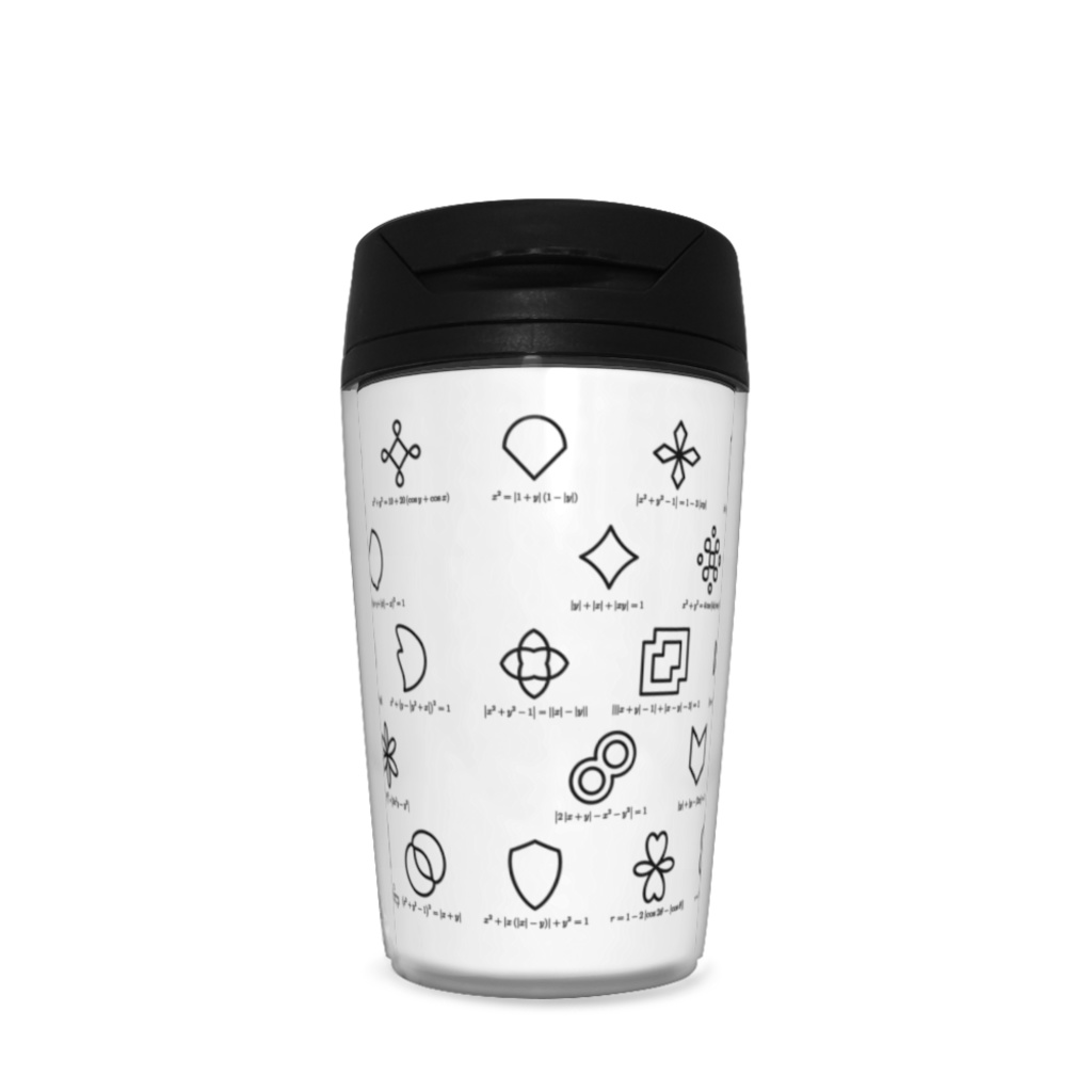 関数アート タンブラー