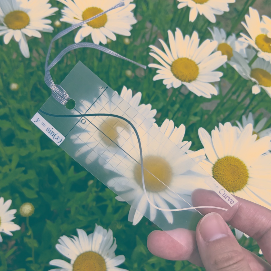 関数アート しおり