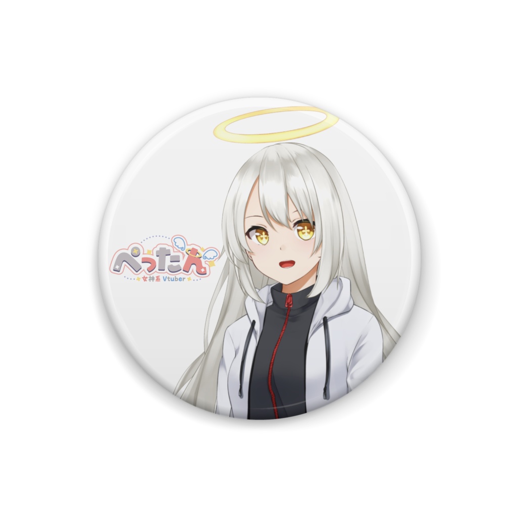 ぺったん缶バッジ【パーカー】