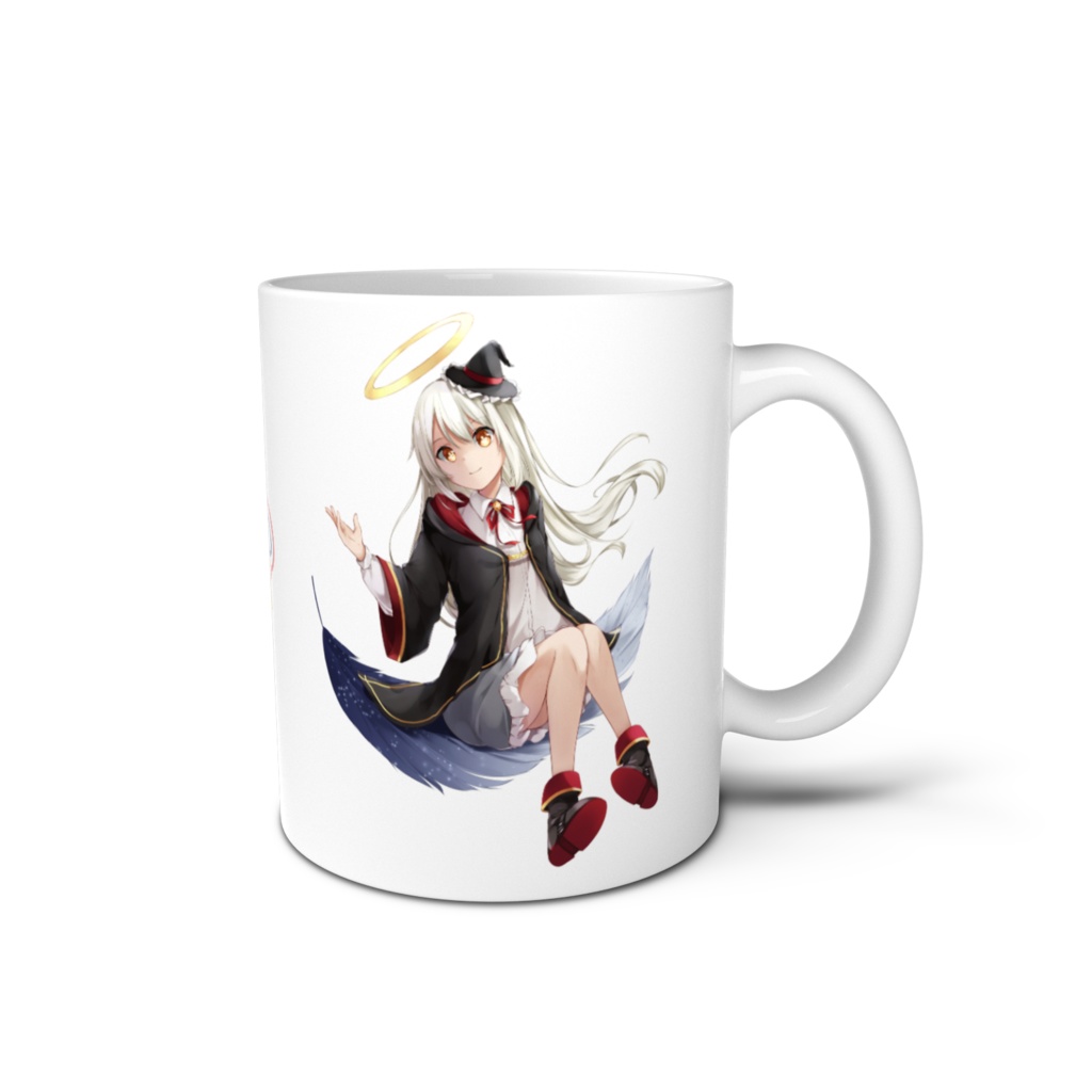 ぺったんマグカップ 【うぃっち】