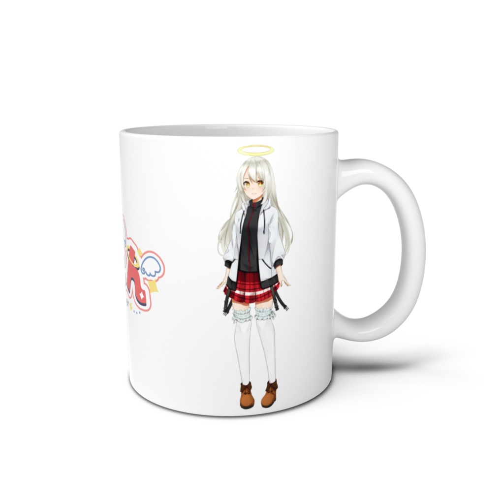 ぺったんマグカップ 【パーカー&チャイナ】