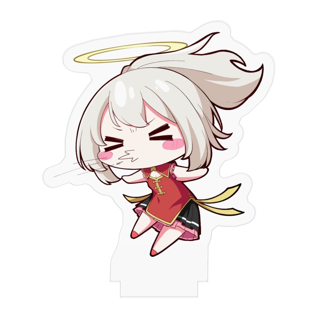 ぺったんアクリルフィギュア 【くしゃ】