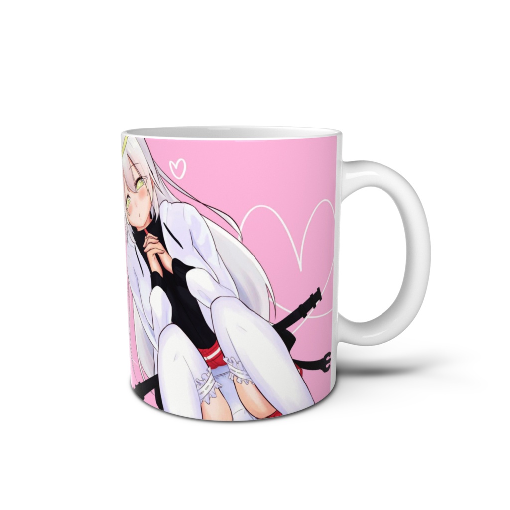 ぺったんマグカップ 【めがみ】