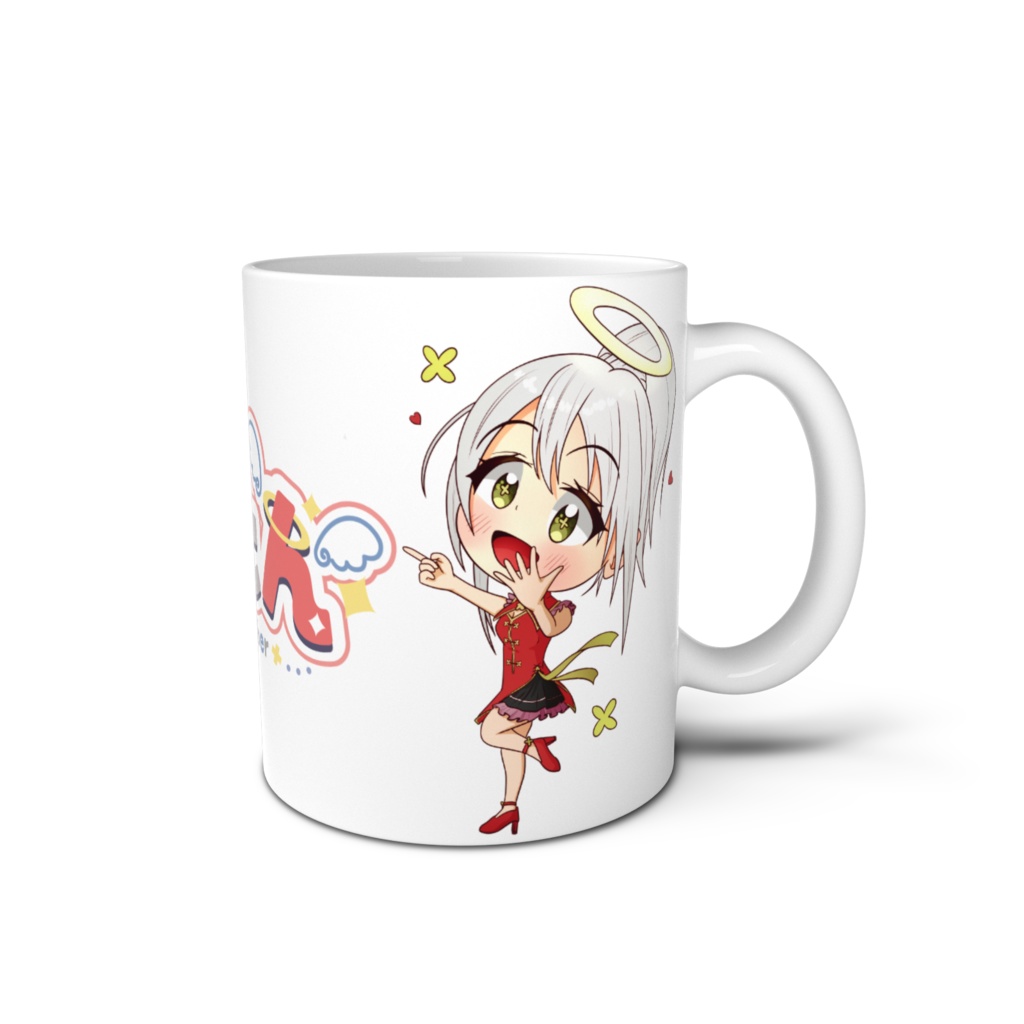 ぺったんマグカップ 【これじゃんぷ】