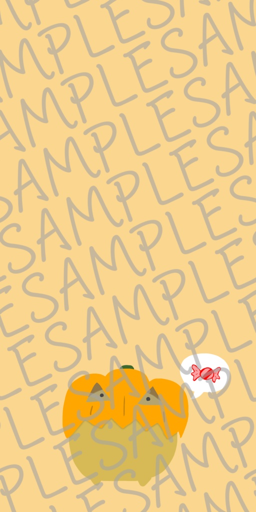 【無料】マンドラモドキスマホ壁紙03（秋）