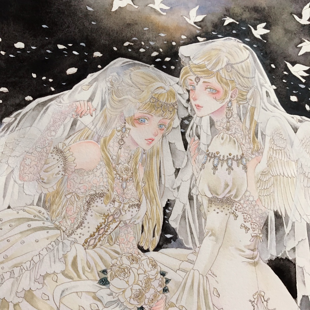 白いドレスの天使 Perle De Verre Booth
