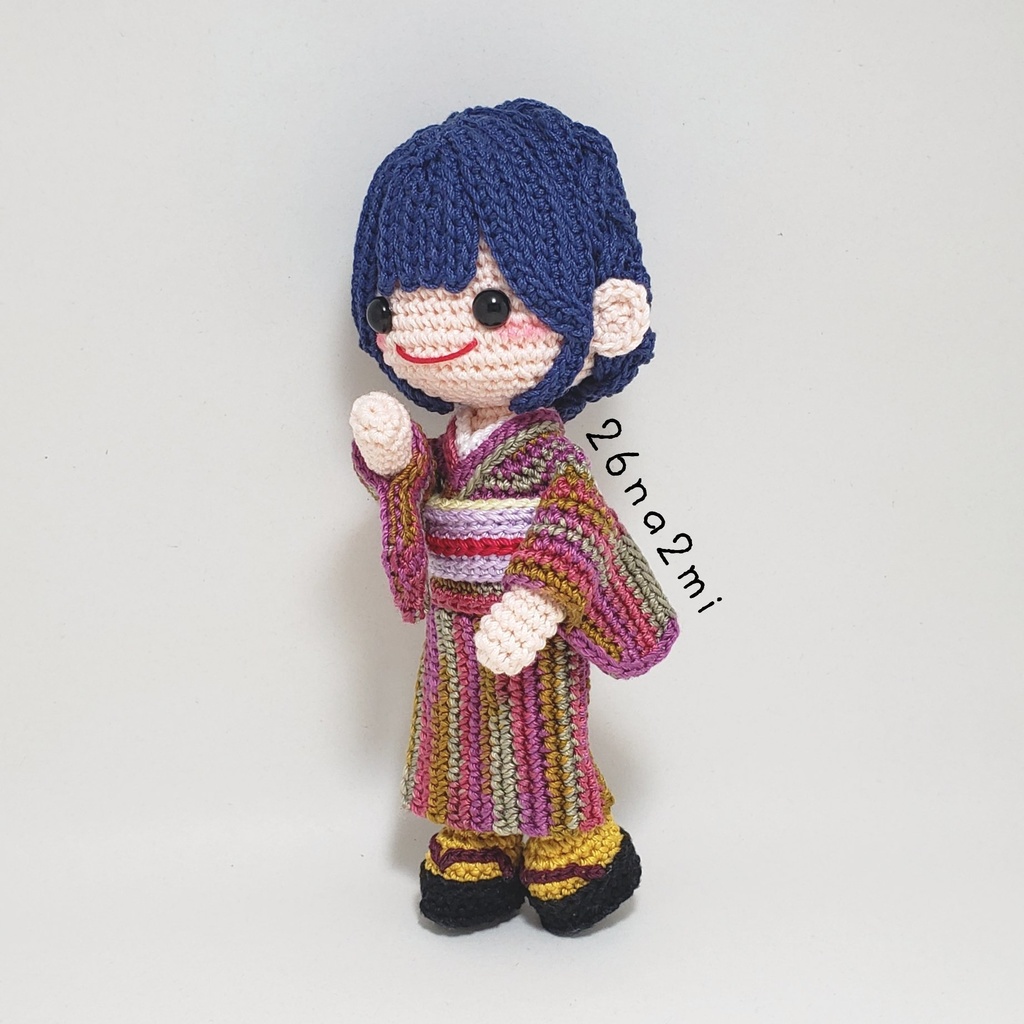 あみぐるみ 秋色着物