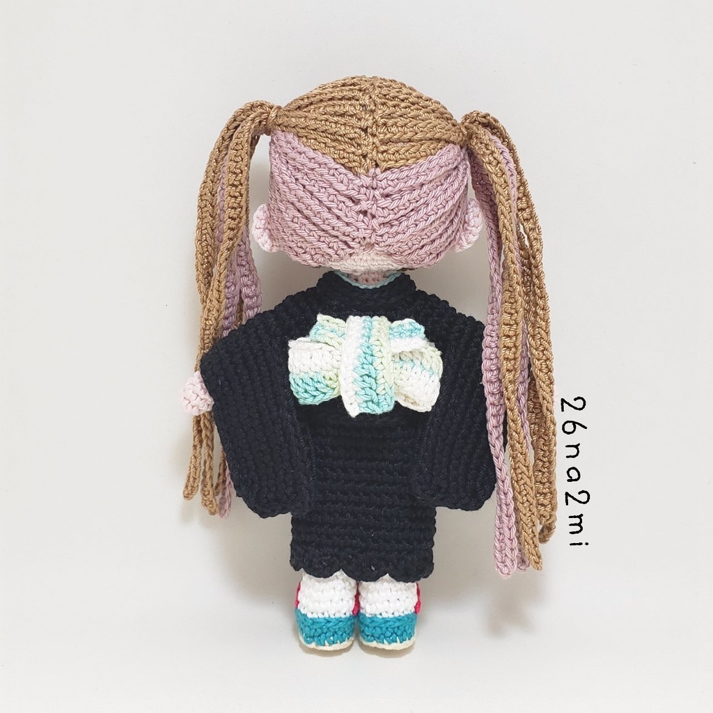 あみぐるみ 裾スカラップ小振袖