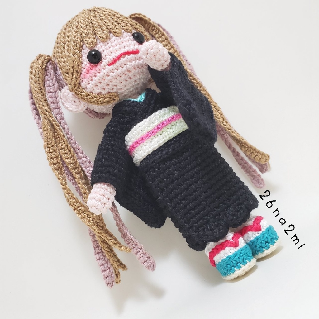 あみぐるみ 裾スカラップ小振袖