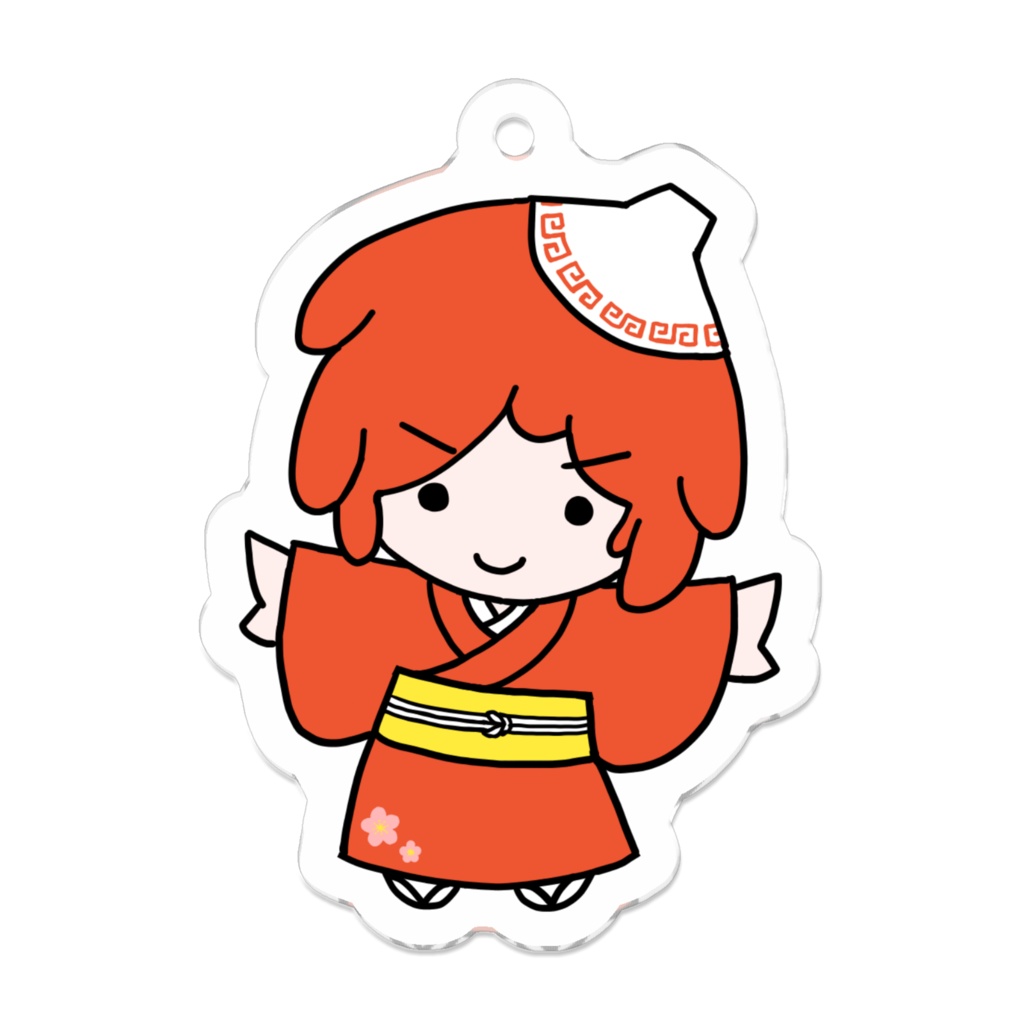 アクリルキーホルダー（よかとこちゃん）