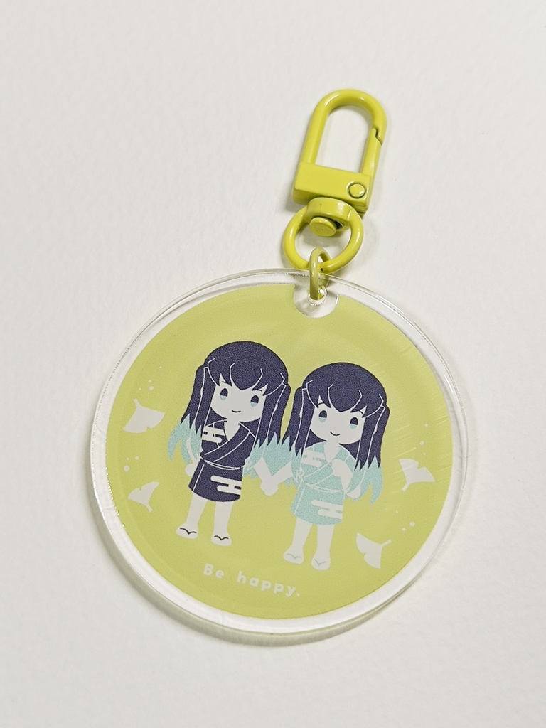 双子ゆる絵アクキー
