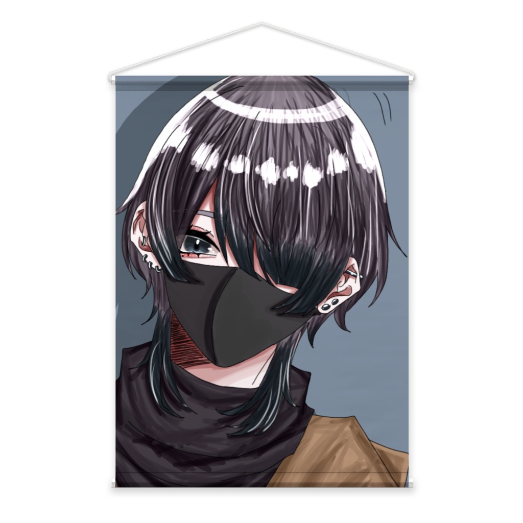 マスクくんタペストリー第1弾