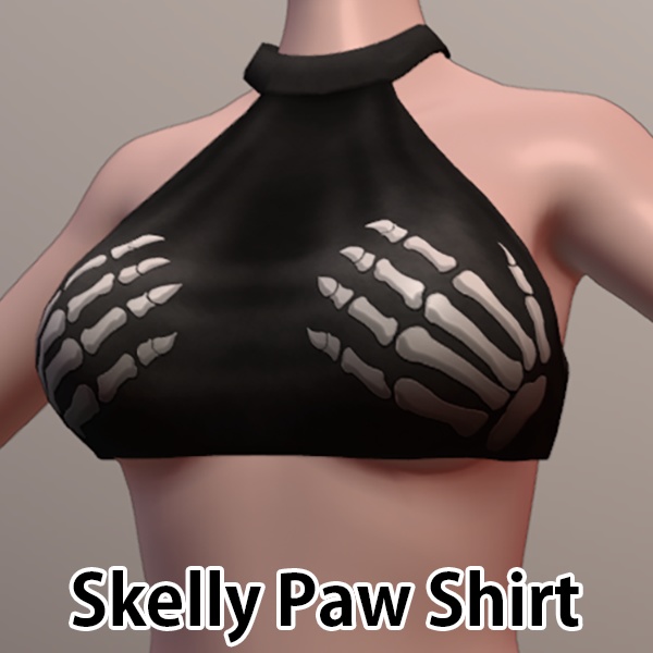 Skelly Paw Shirt [VRChat]