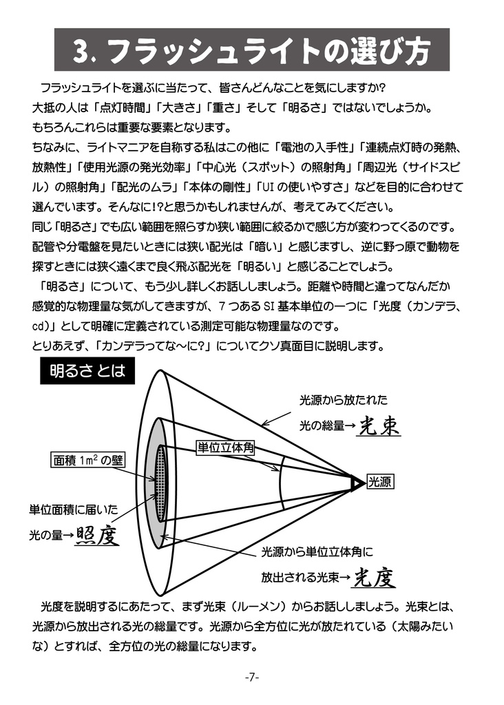 あゝ素晴らしき懐中電灯の世界 Vol.1