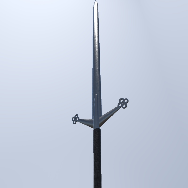 3Dモデル『クレイモア』