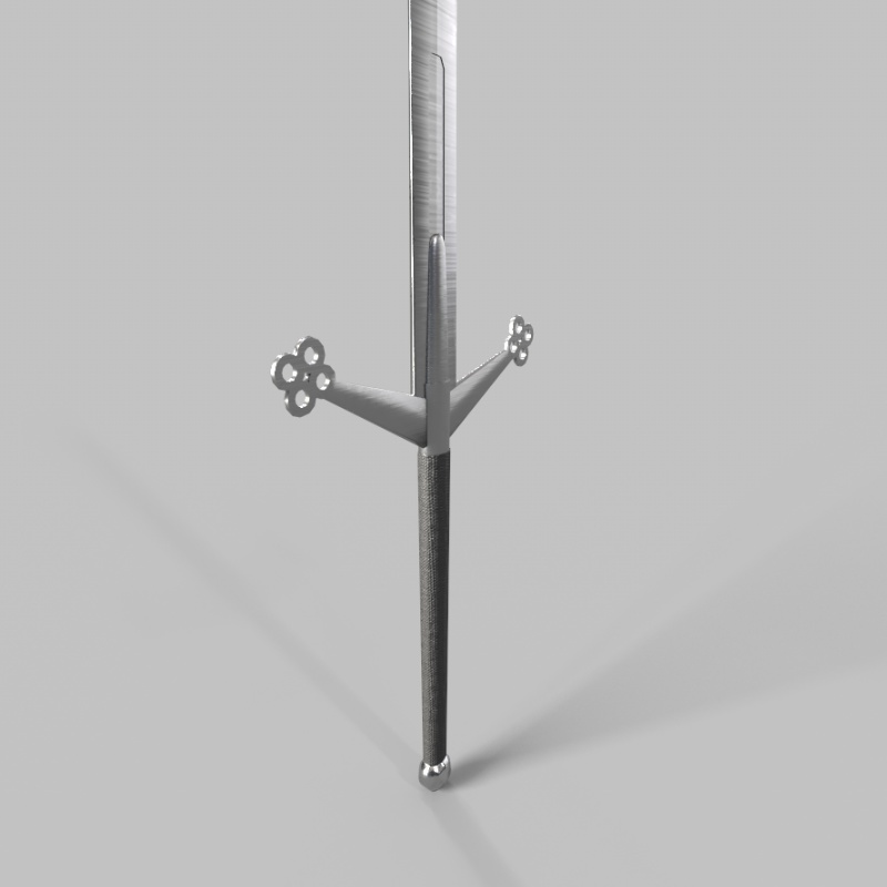 3Dモデル『クレイモア』