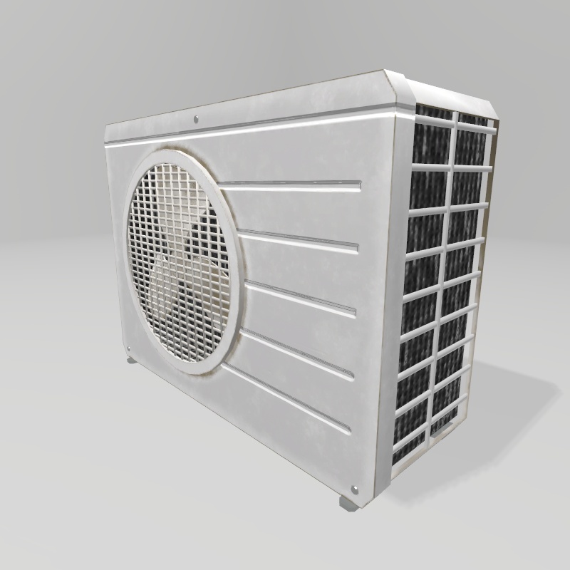 3Dモデル『室外機』