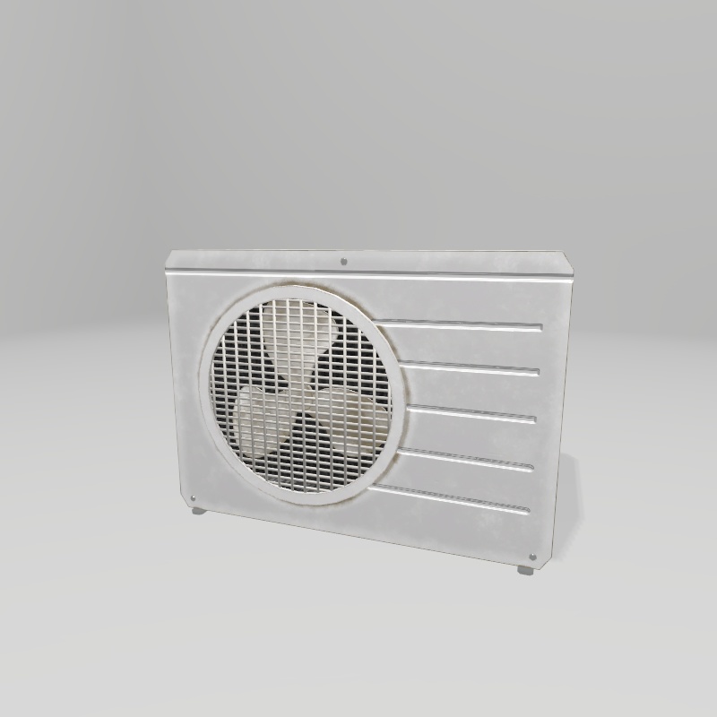 3Dモデル『室外機』