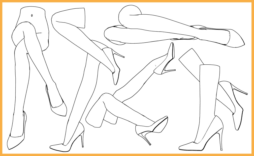 ドレスシューズ1+下半身