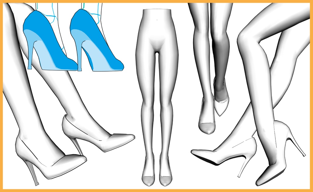 ドレスシューズ1+下半身