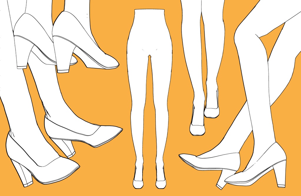 パンプス2+下半身