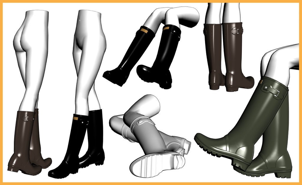 ブーツ29+下半身