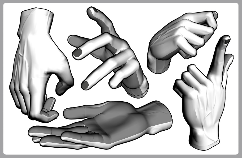 男性の手 筋肉質