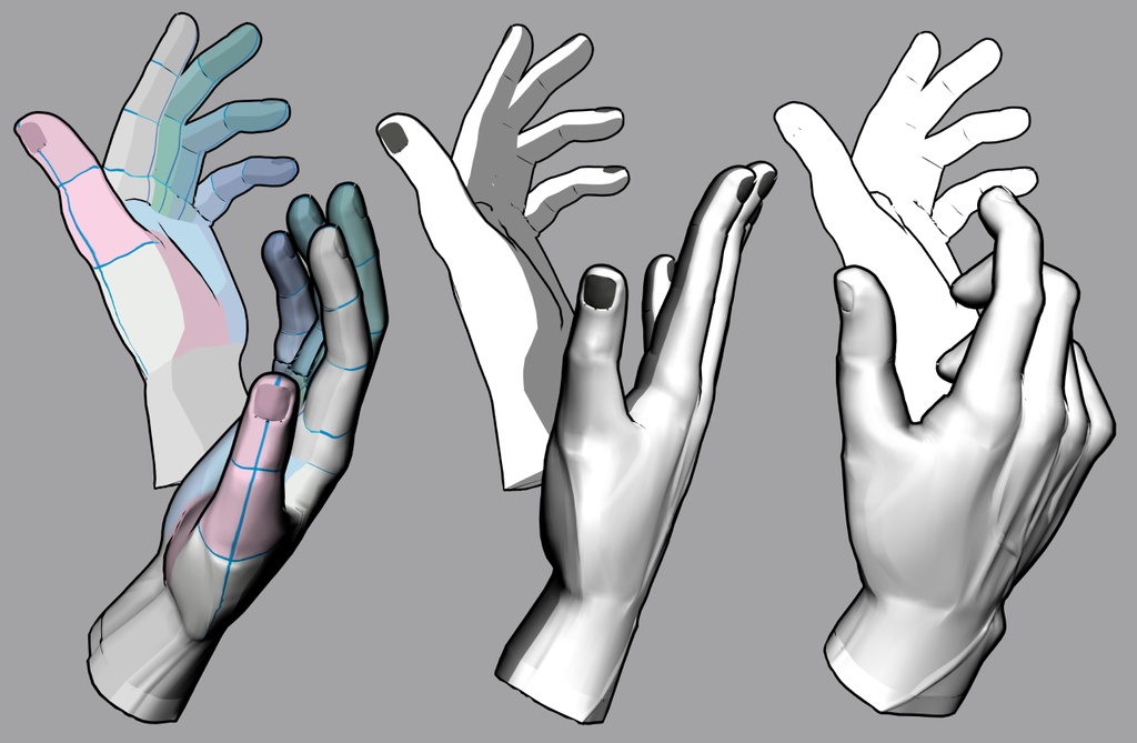 男性の手 筋肉質