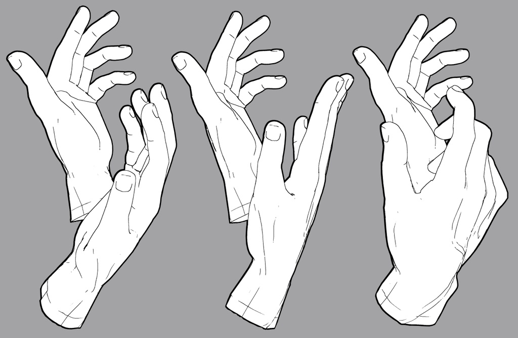 男性の手 筋肉質