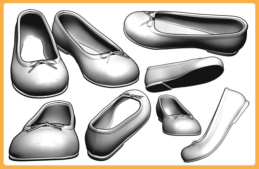 バレエシューズ