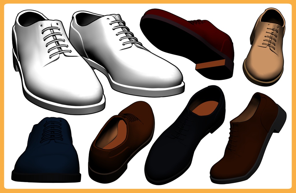 レザーシューズ プレーントゥー