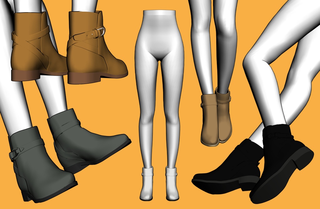 ジョッパーブーツ+下半身