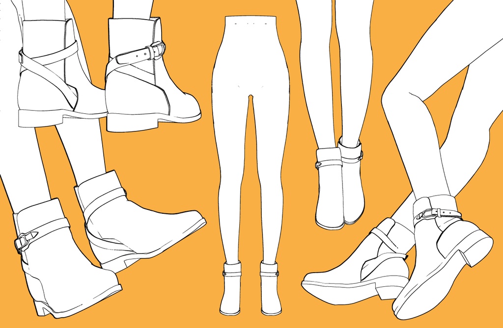 ジョッパーブーツ+下半身