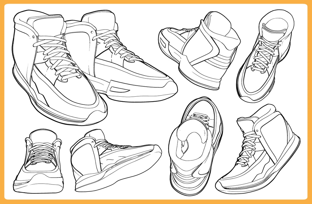 ミドルカットスニーカー3