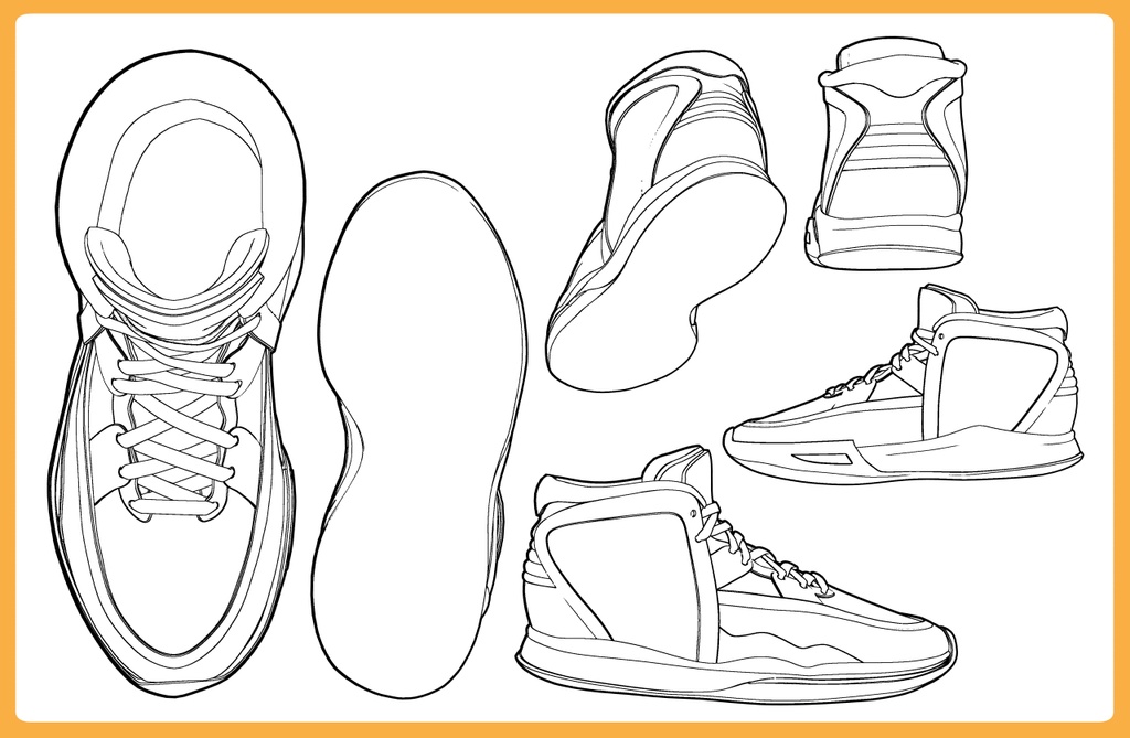 ミドルカットスニーカー3