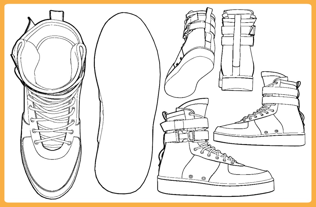 ハイカットスニーカー