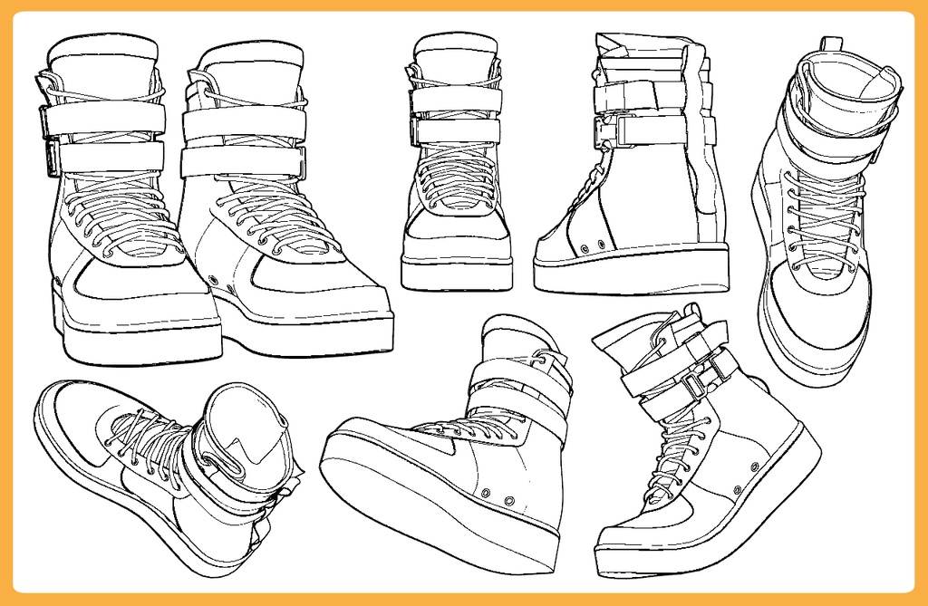 ハイカットスニーカー