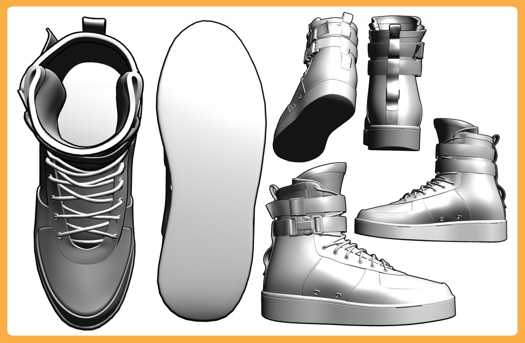 ハイカットスニーカー