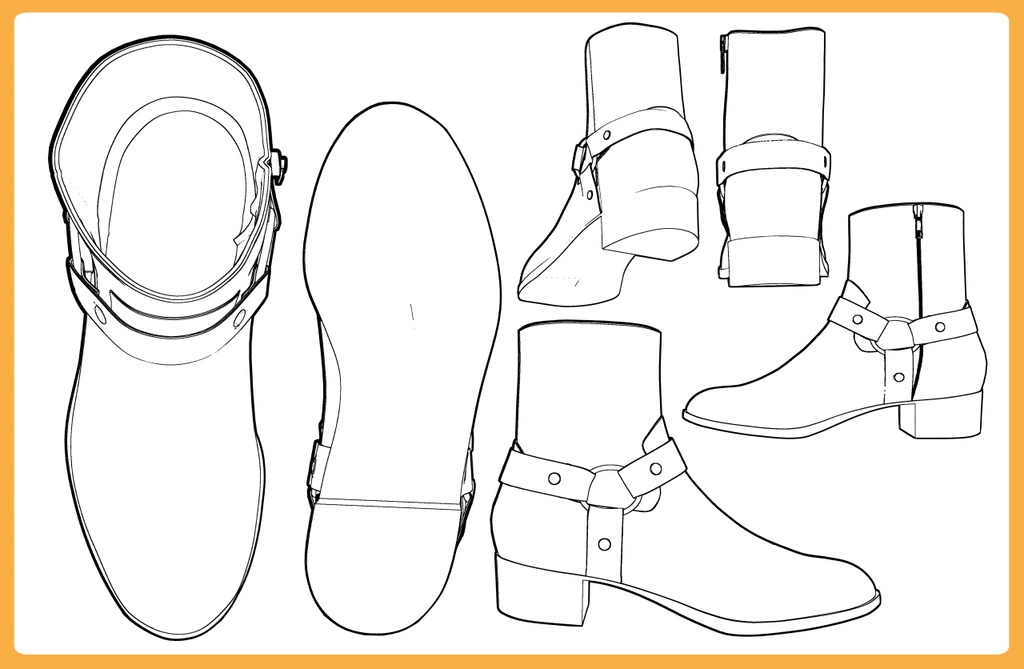 ハーネスブーツ