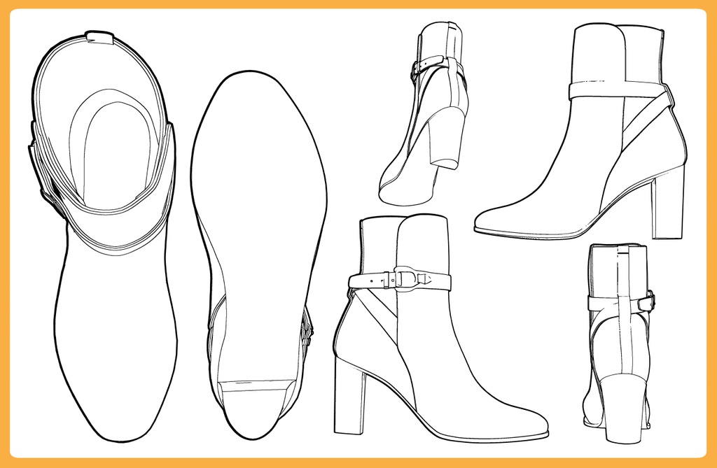 ショートブーツ2