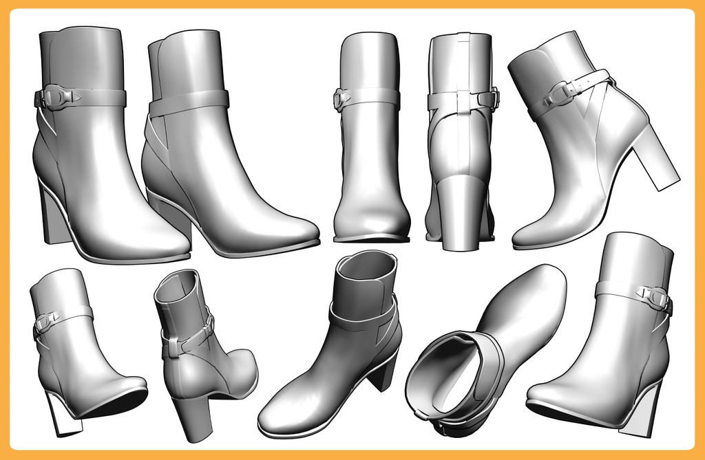 ショートブーツ2