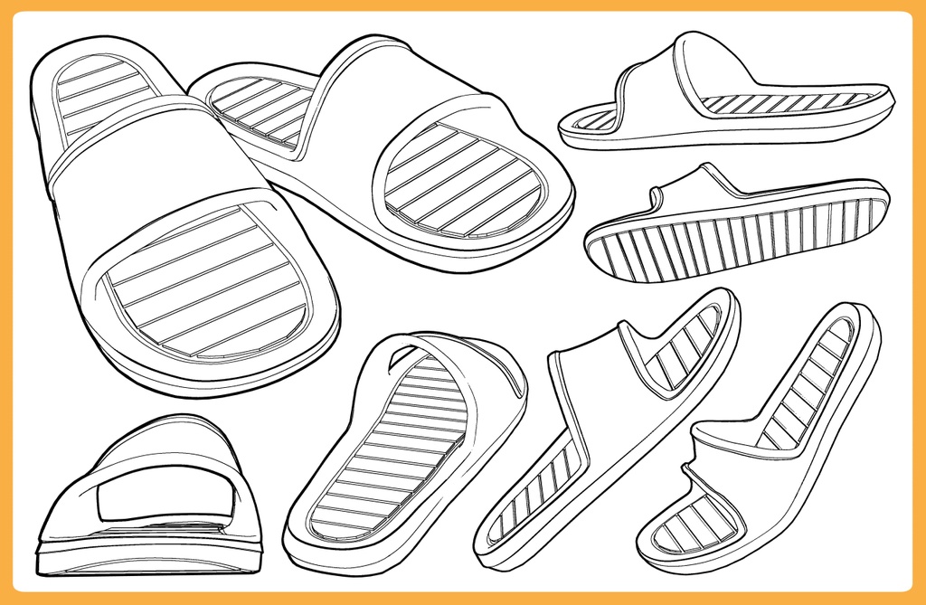 シャワーサンダル