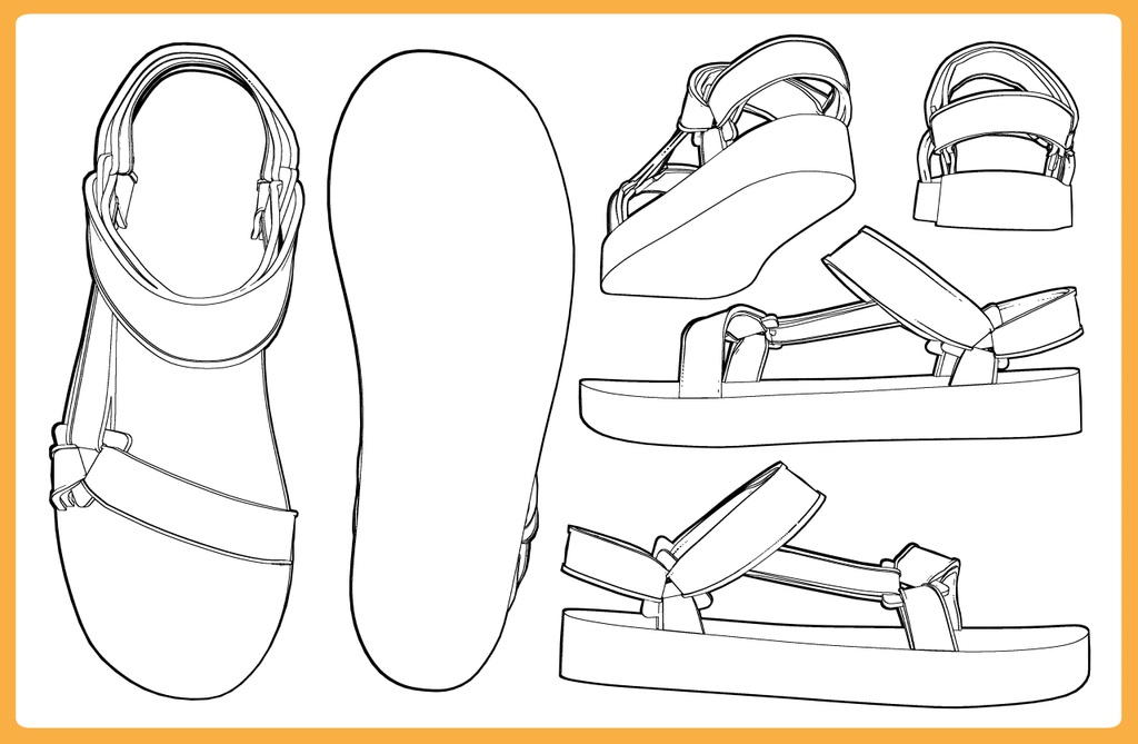 スポーツサンダル