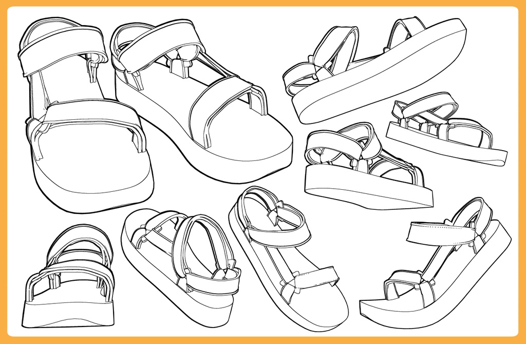 スポーツサンダル