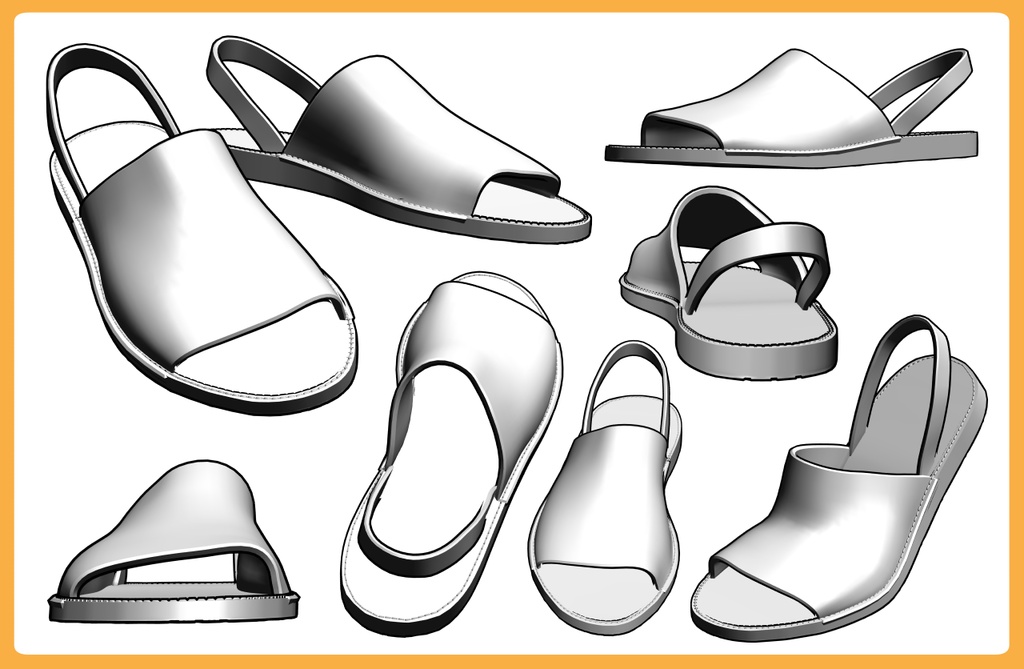 レザーサンダル