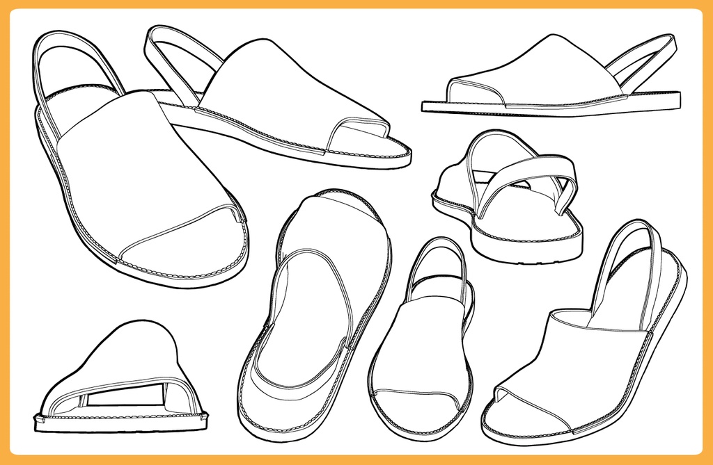 レザーサンダル