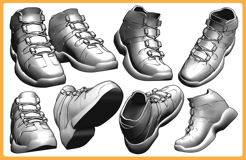 ミドルカットスニーカー