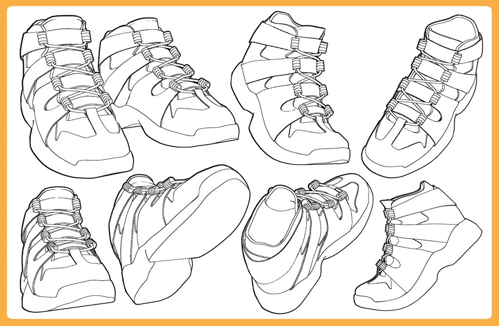 ミドルカットスニーカー