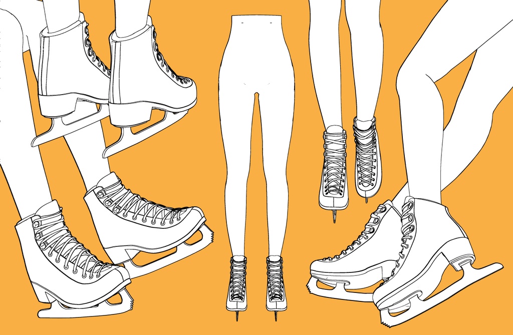 アイススケート+下半身